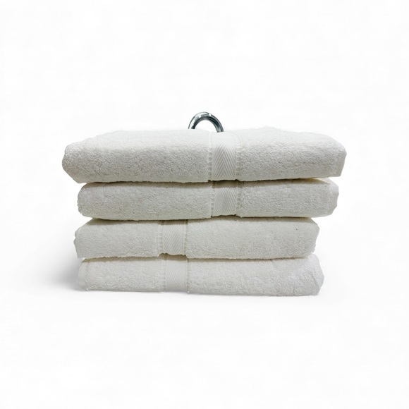 Linum Home Sinemis Turkish Cotton Towels Set of 4 – New - Picture 3 of 6